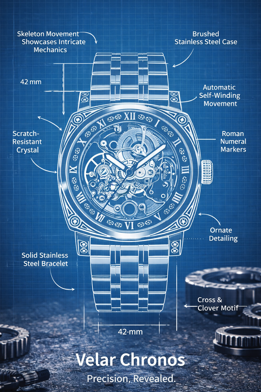 Velar Chronos Silver Edition